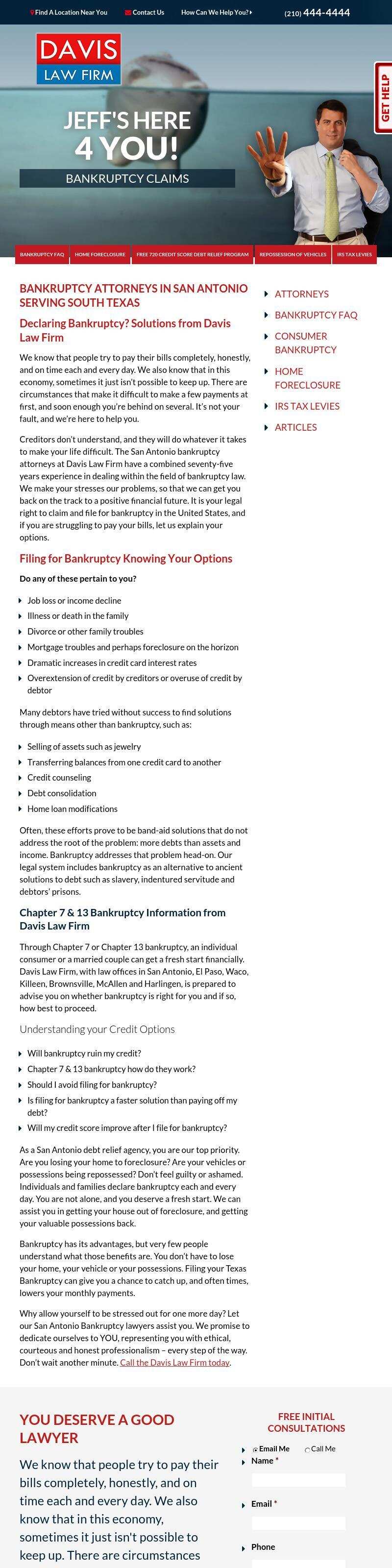 Davis Law Firm - El Paso TX Lawyers