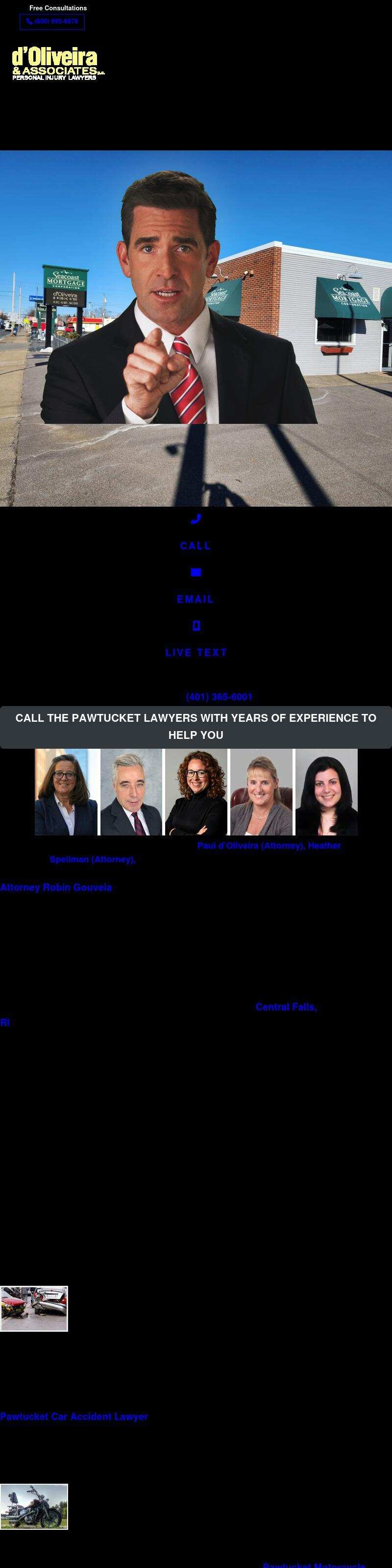 d'Oliveira & Associates - Pawtucket RI Lawyers