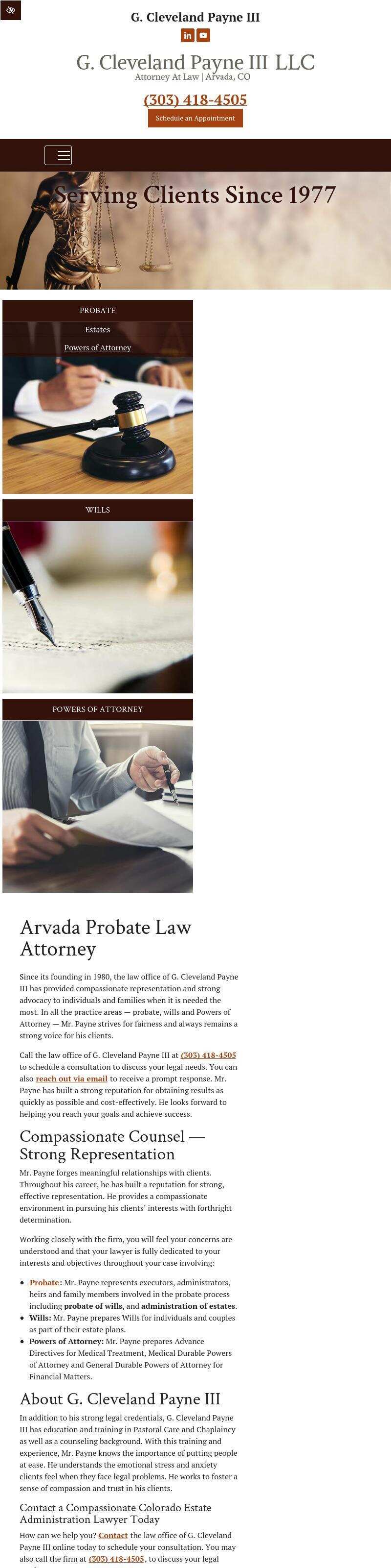 G. Cleveland Payne III P.C. - Marietta GA Lawyers