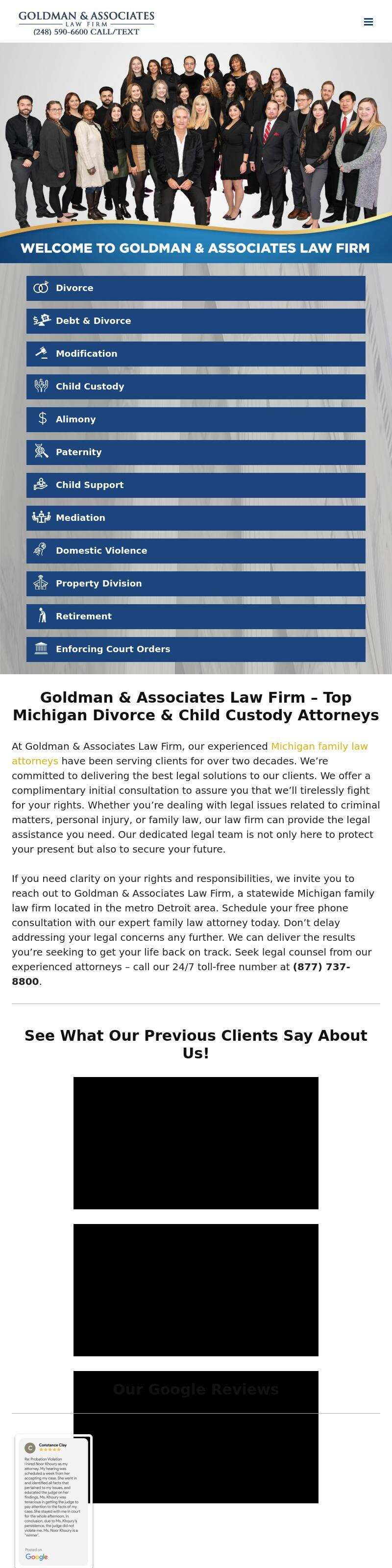 Goldman & Associates - Sterling Heights MI Lawyers