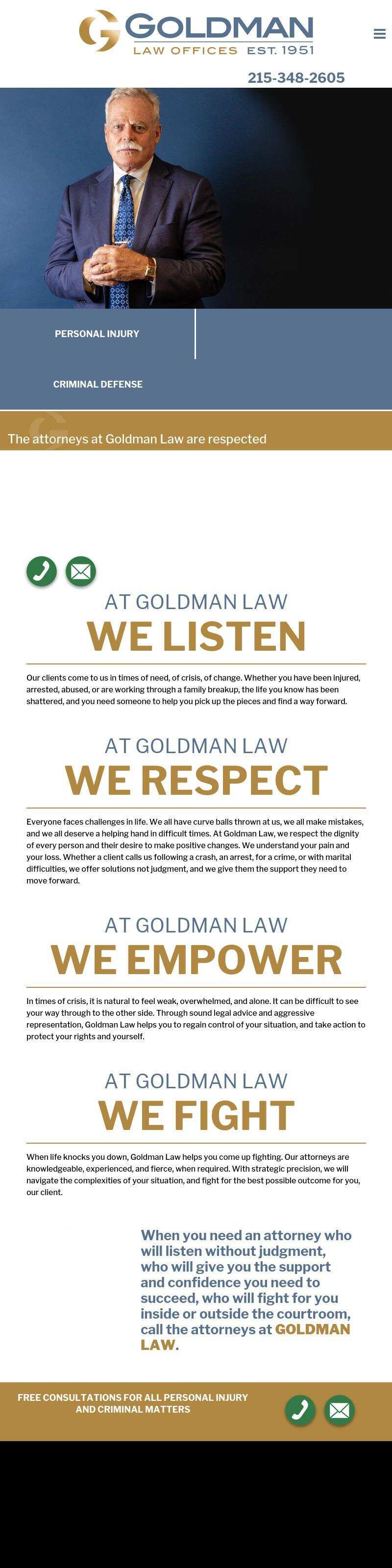 Goldman Law Offices - Doylestown PA Lawyers