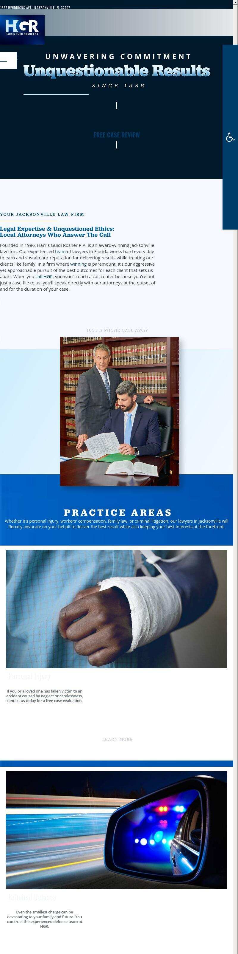Harris Guidi Rosner Dunlap, P.A. - Jacksonville FL Lawyers
