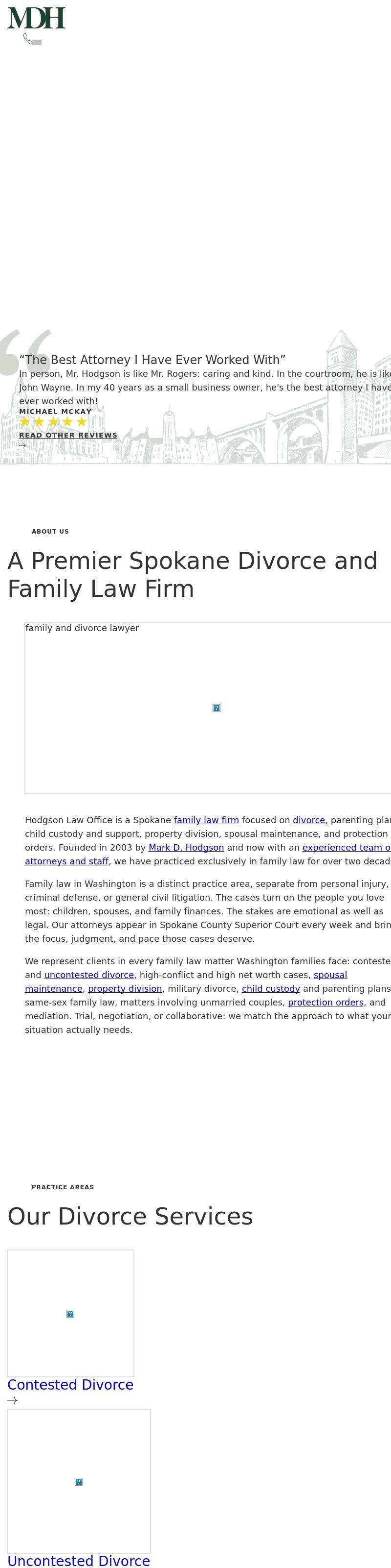 Hodgson Law Office - Spokane WA Lawyers