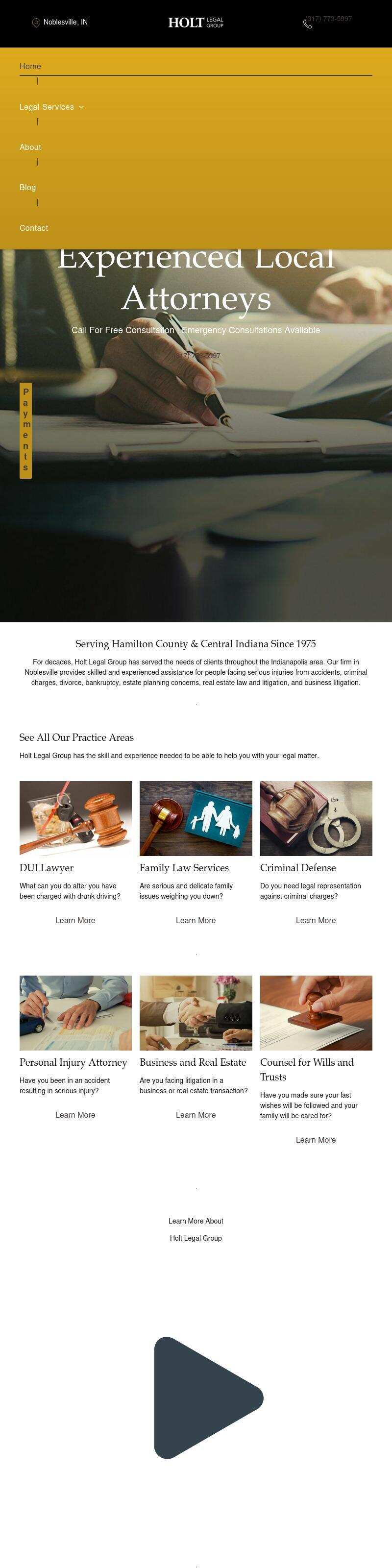Holt Legal Group - Noblesville IN Lawyers