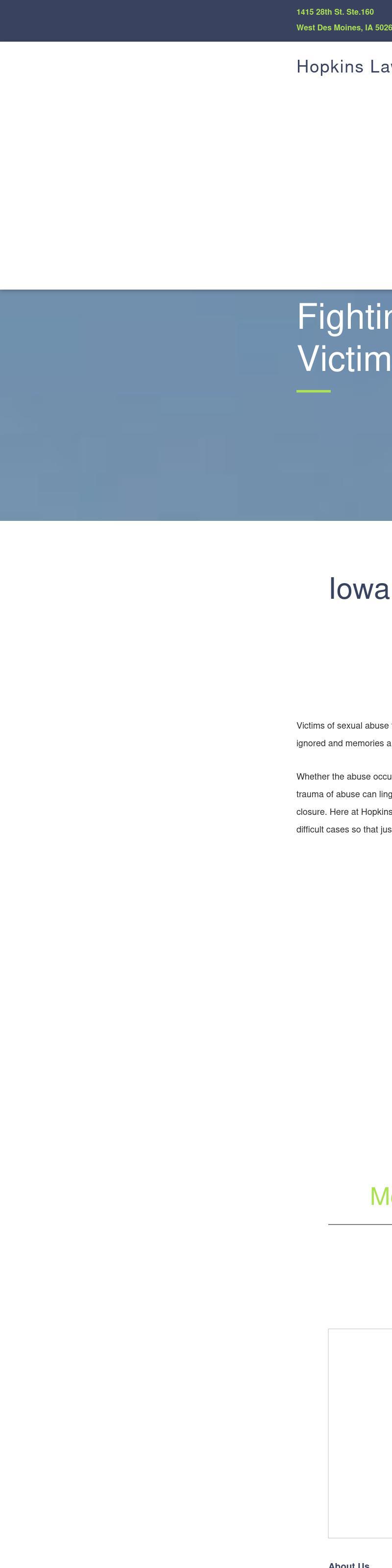 Hopkins Law Office, PLC - West Des Moines IA Lawyers