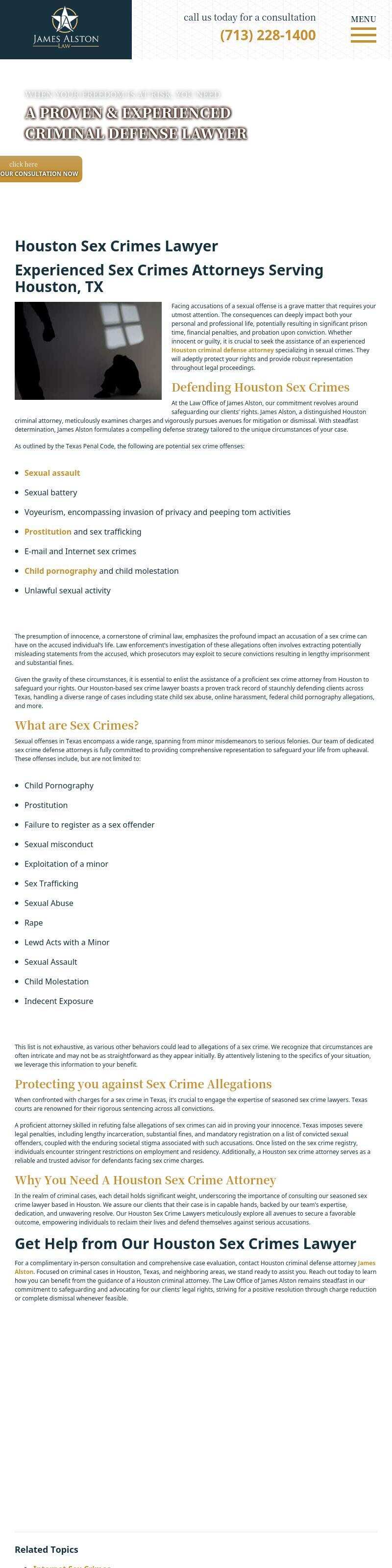 James Alston Law - Houston TX Lawyers
