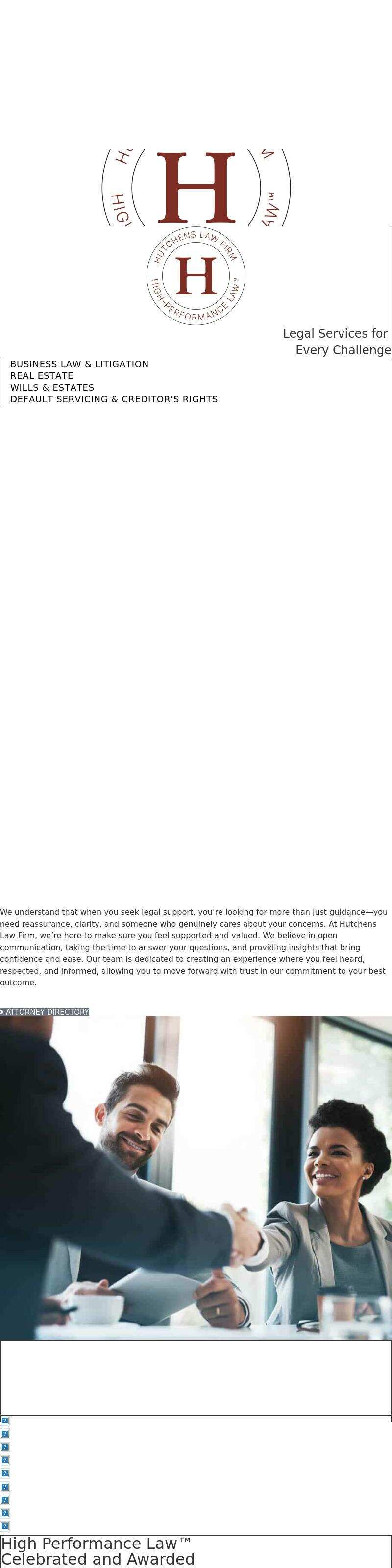 Hutchens Law Firm - Charlotte NC Lawyers