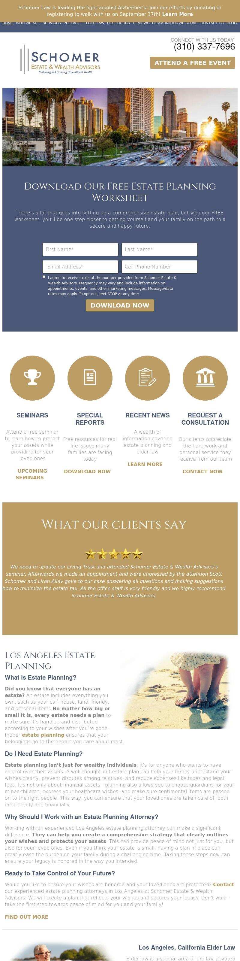 Schomer Estate & Wealth Advisors - El Segundo CA Lawyers
