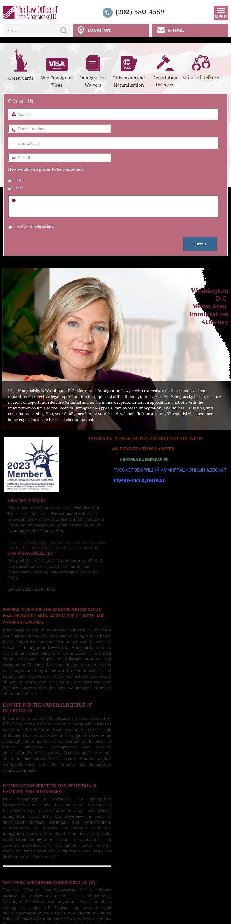 Irina Vinogradsky - Cleveland OH Lawyers