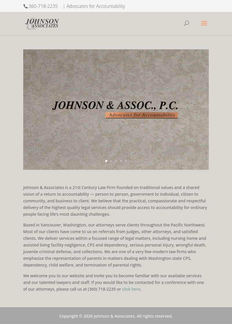 Johnson & Associates Law Offices, P.C. - Vancouver WA Lawyers