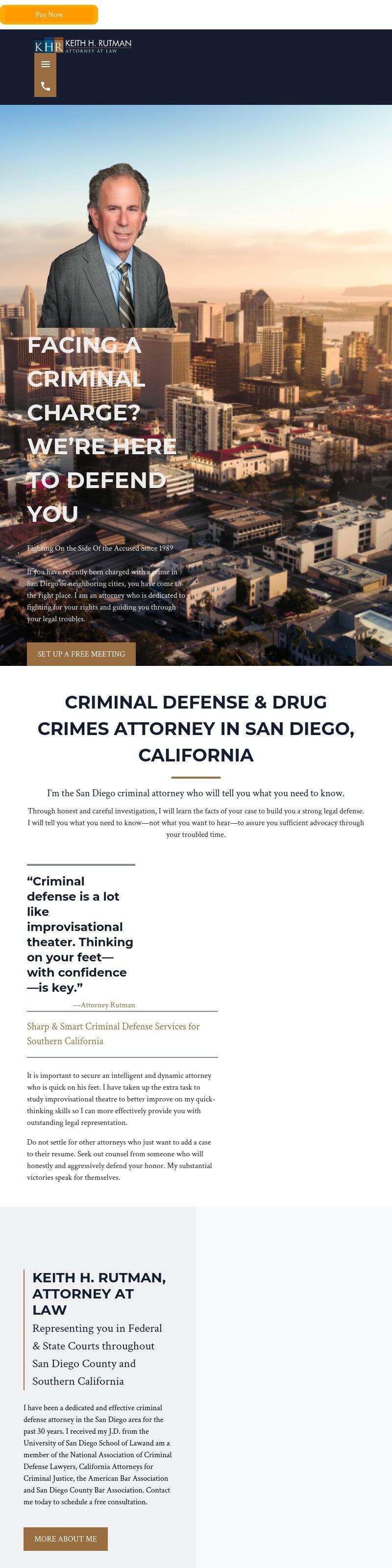 Keith H. Rutman, Attorney at Law - San Diego CA Lawyers