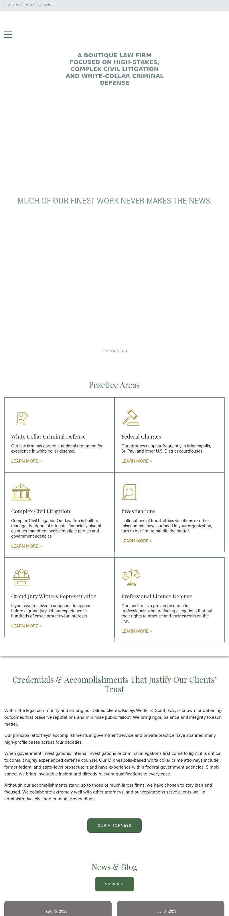 Kelley, Wolter & Scott, P.A. - Minneapolis MN Lawyers