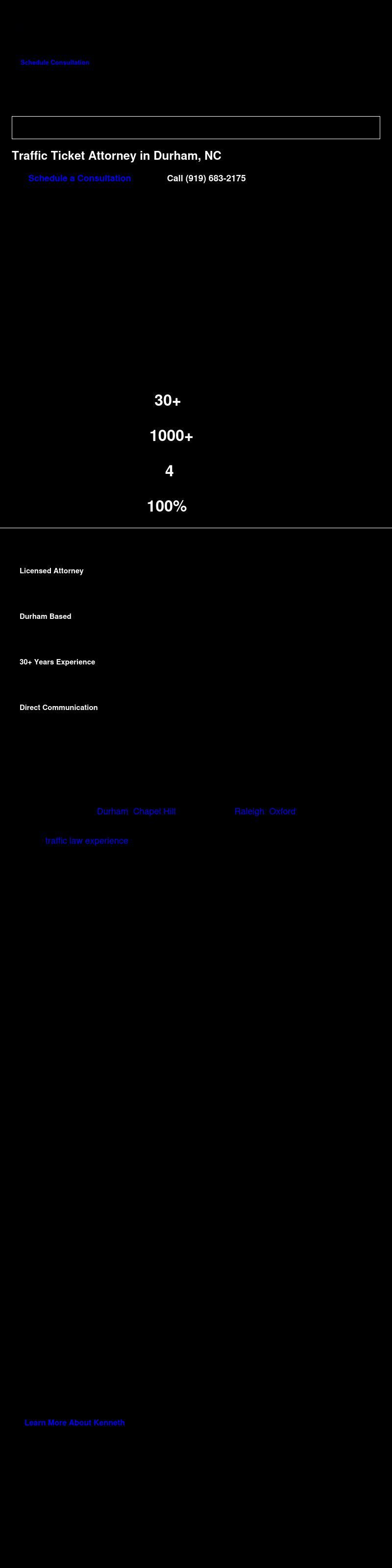 Kenneth J. Duke, Attorney at Law - Durham NC Lawyers