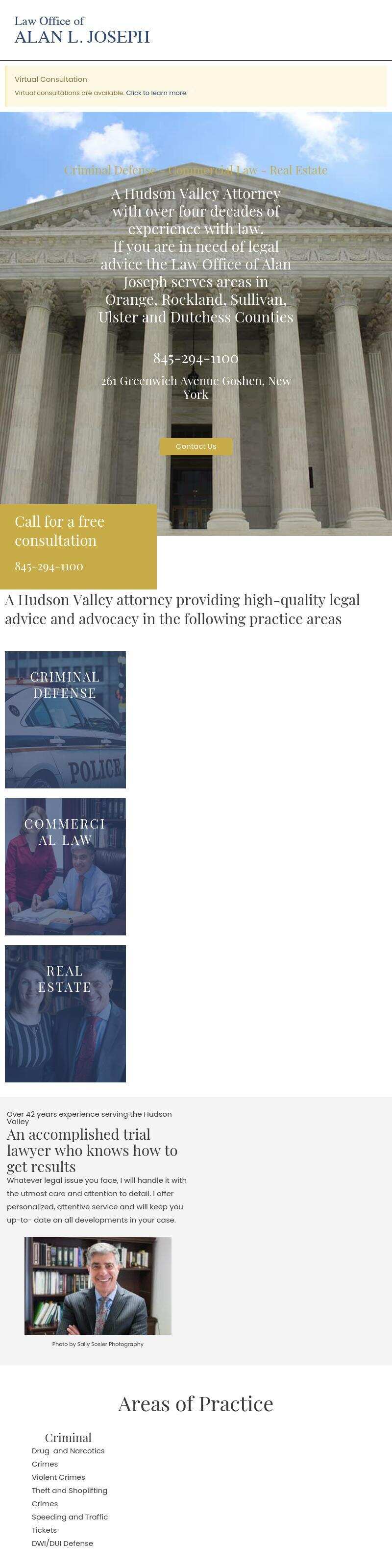 Law Office of Alan L. Joseph - Goshen NY Lawyers