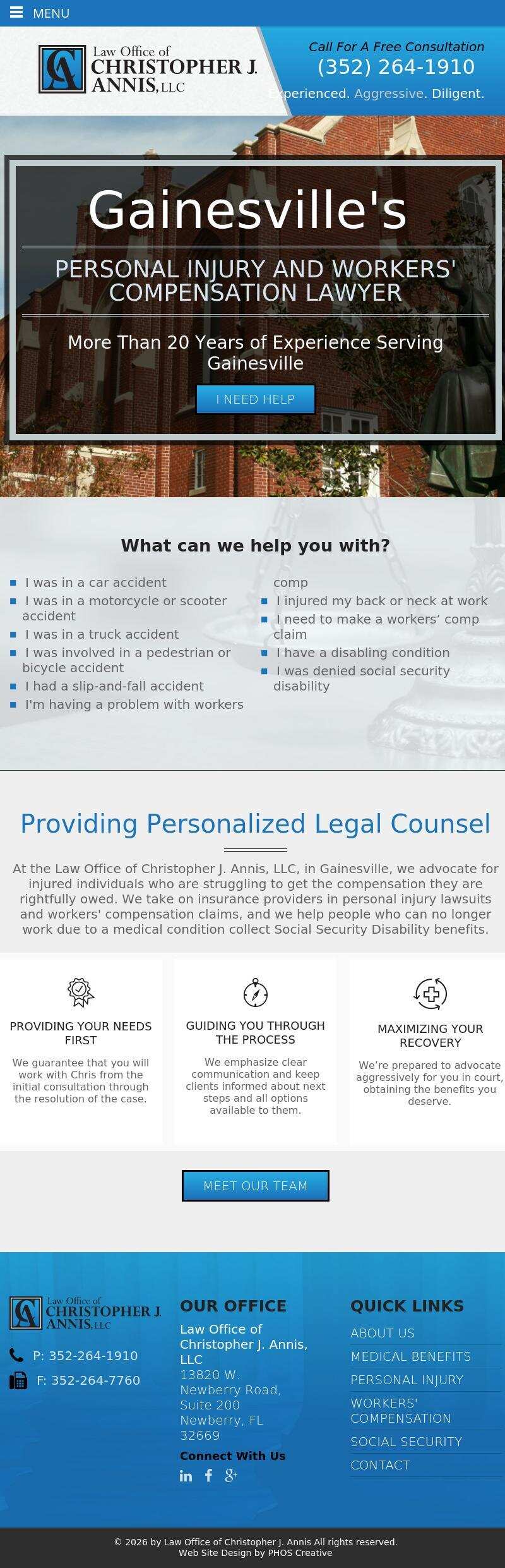 Law Office of Christopher J. Annis, LLC - Gainesville FL Lawyers