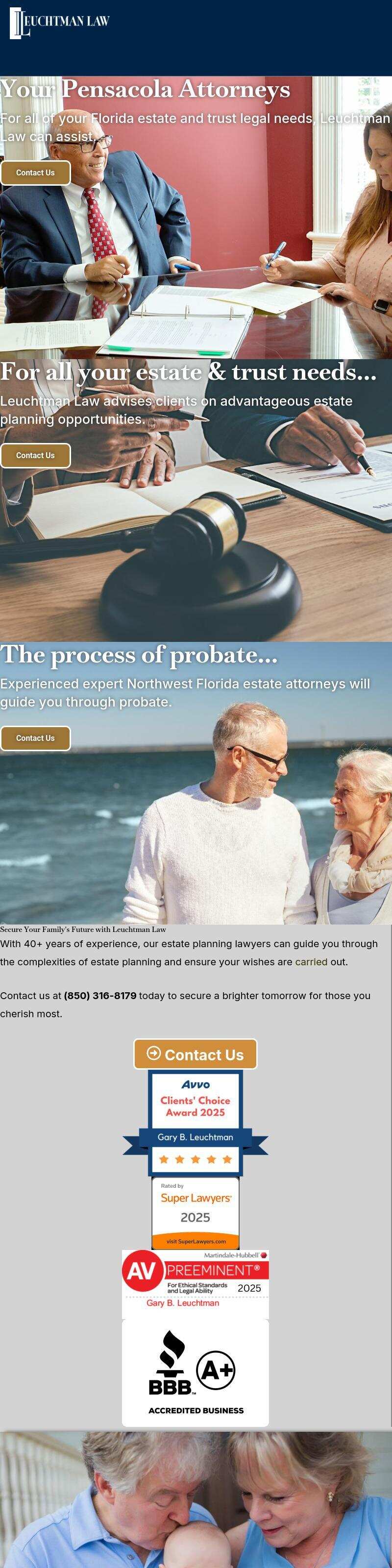 Law Office of Gary B. Leuchtman, PLLC - Pensacola FL Lawyers