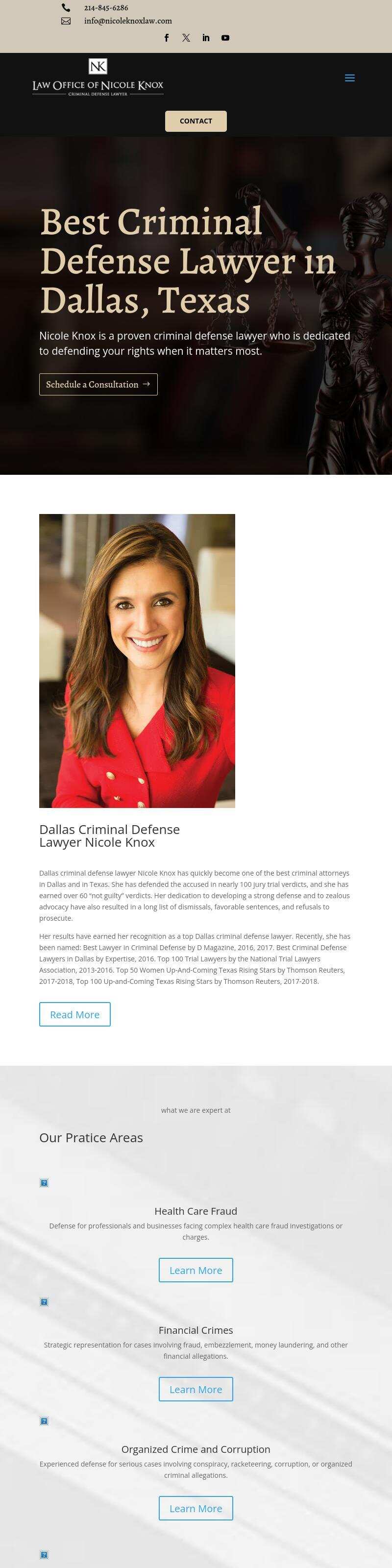 Law Office of Nicole Knox - Dallas TX Lawyers