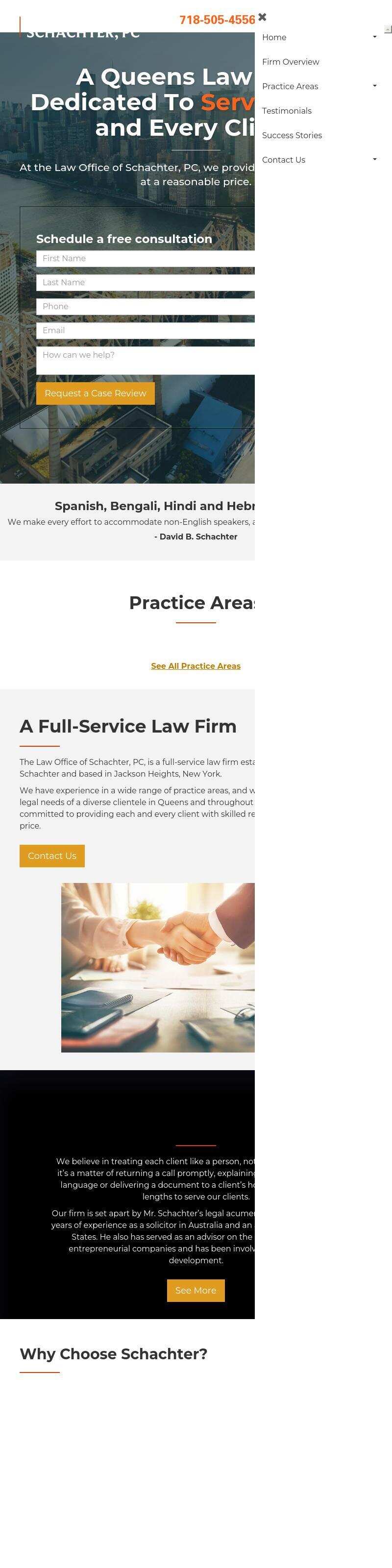 Law Office of Schachter, P.C. - Jackson Heights NY Lawyers