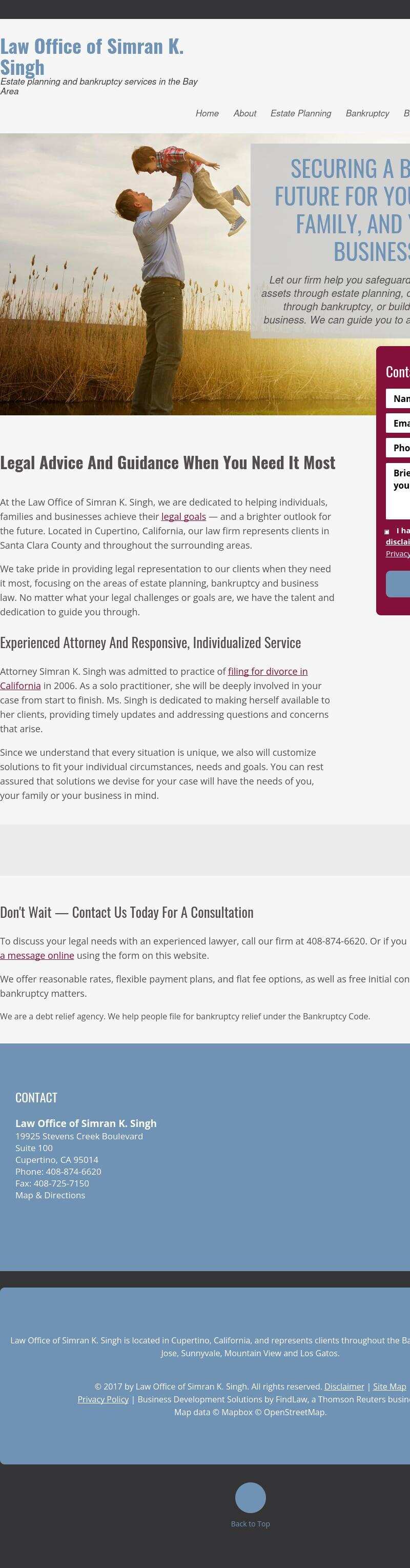 Law Office of Simran K. Singh - Cupertino CA Lawyers