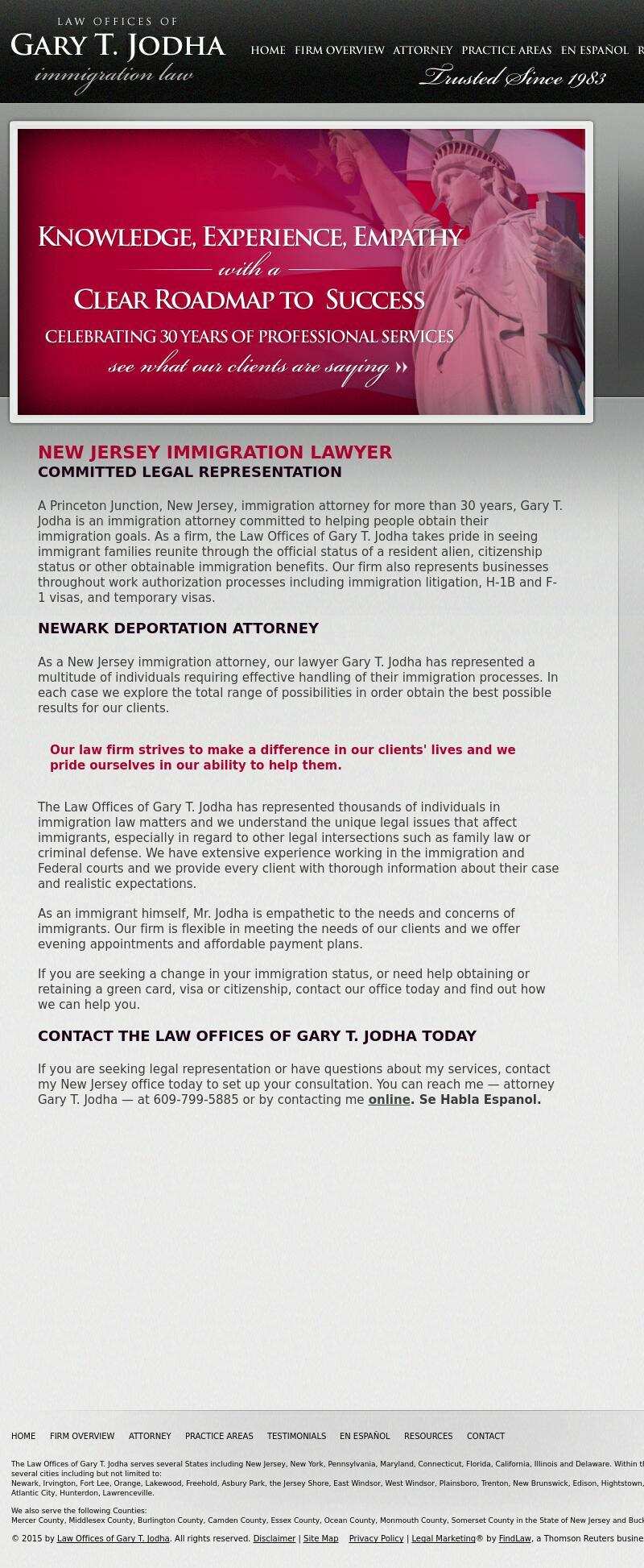 Law Offices of Gary T. Jodha - Princeton Junction NJ Lawyers