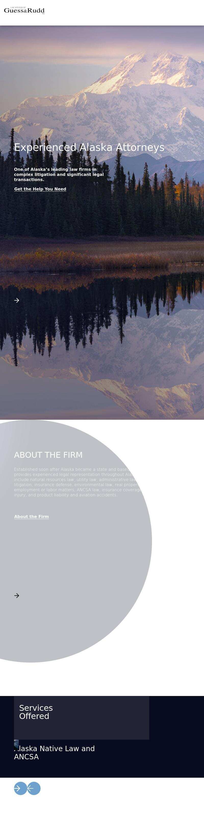 Law Offices of Guess & Rudd P.C. - Anchorage AK Lawyers