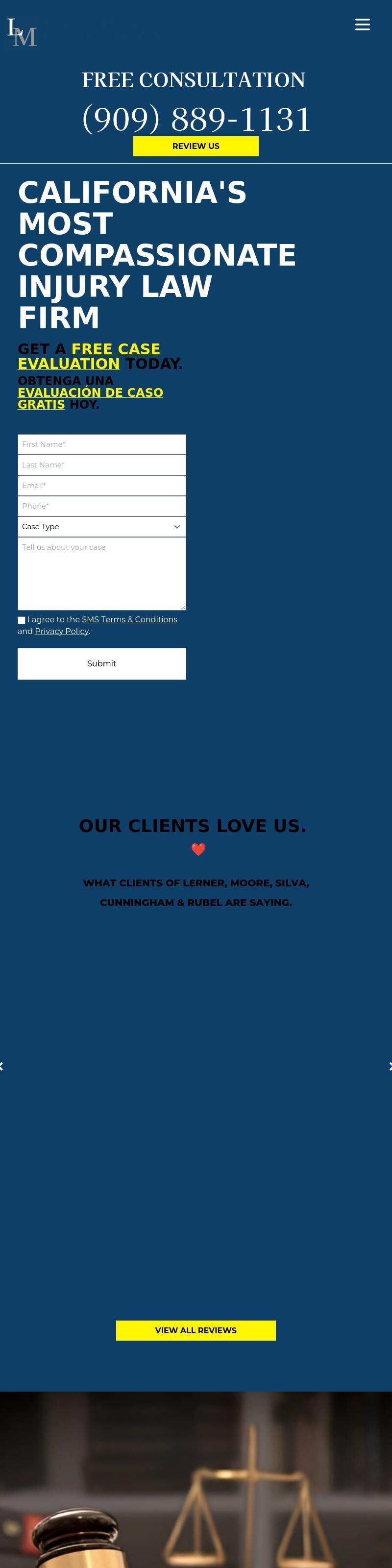 Lerner, Moore, Silva, Cunningham & Rubel A Professional Law Corporation - San Bernardino CA Lawyers
