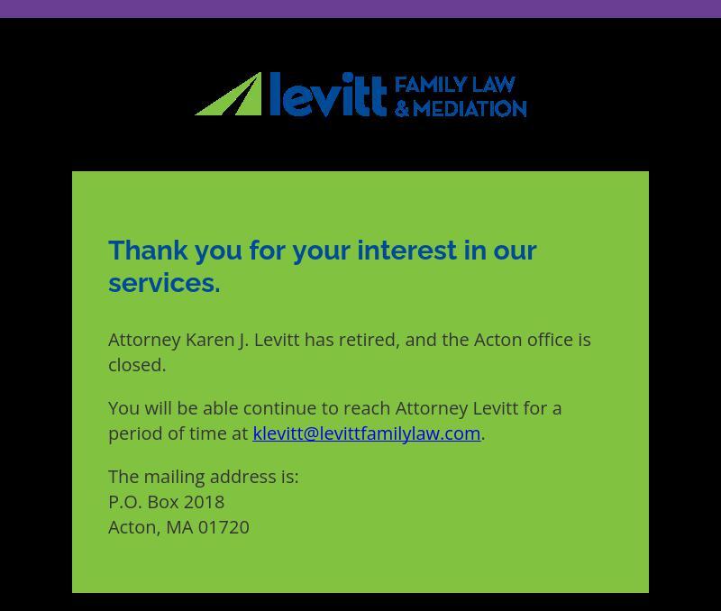 Levitt Law Group - Chelmsford MA Lawyers