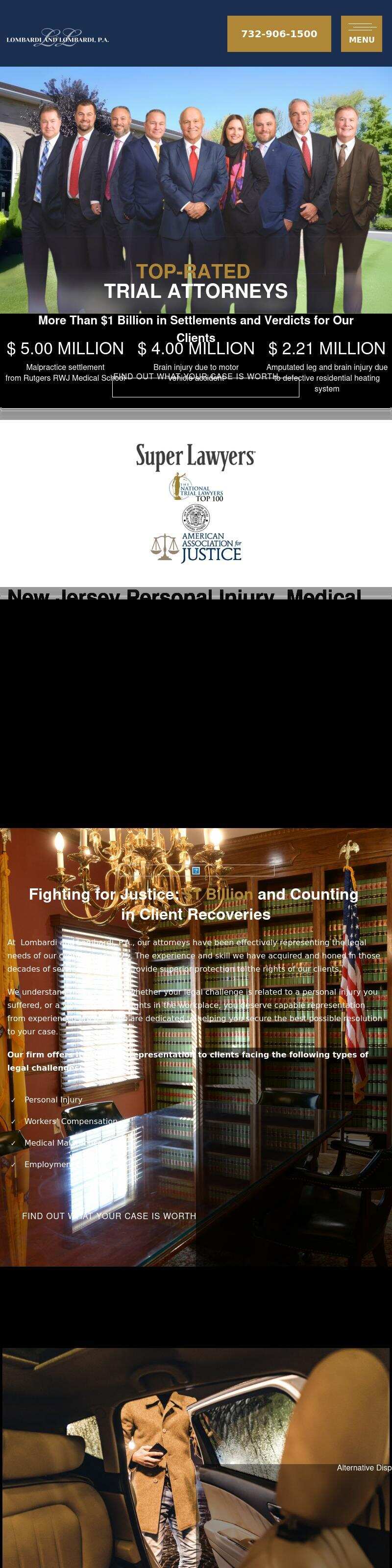 Lombardi and Lombardi, P.A. - Edison NJ Lawyers