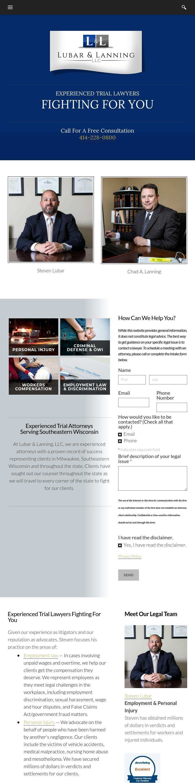 Lubar & Lanning, LLC - West Bend WI Lawyers