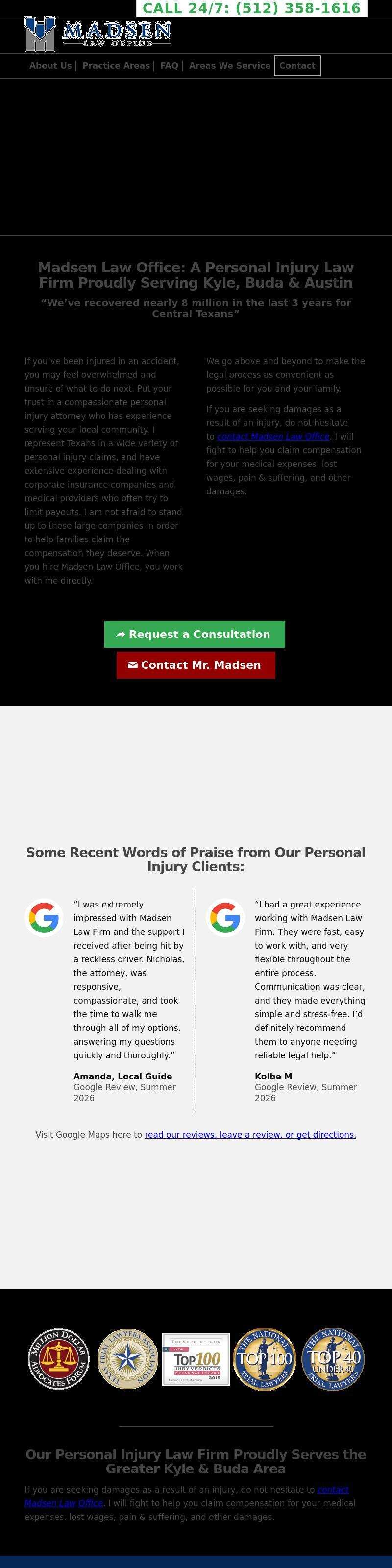 Madsen Law Office - Kyle TX Lawyers