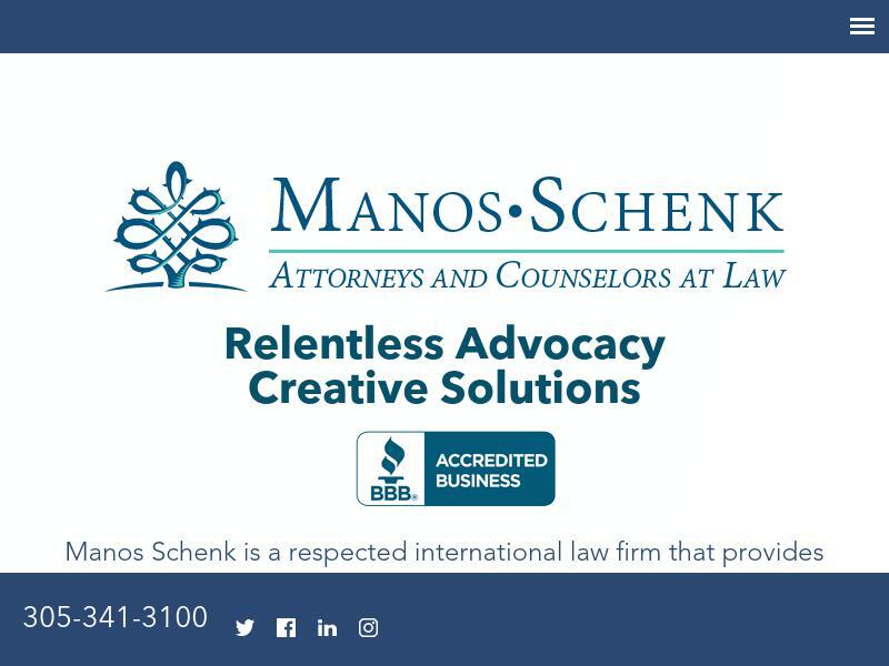 Manos & Associates, PL - Miami FL Lawyers