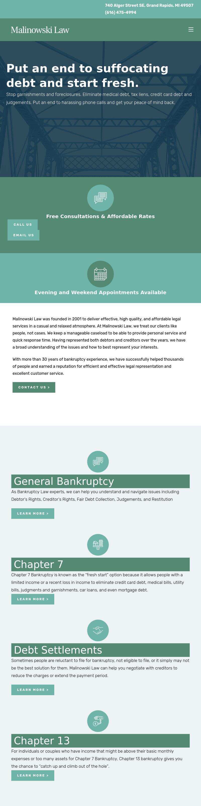 Michael M. Malinowski PLC - Grand Rapids MI Lawyers