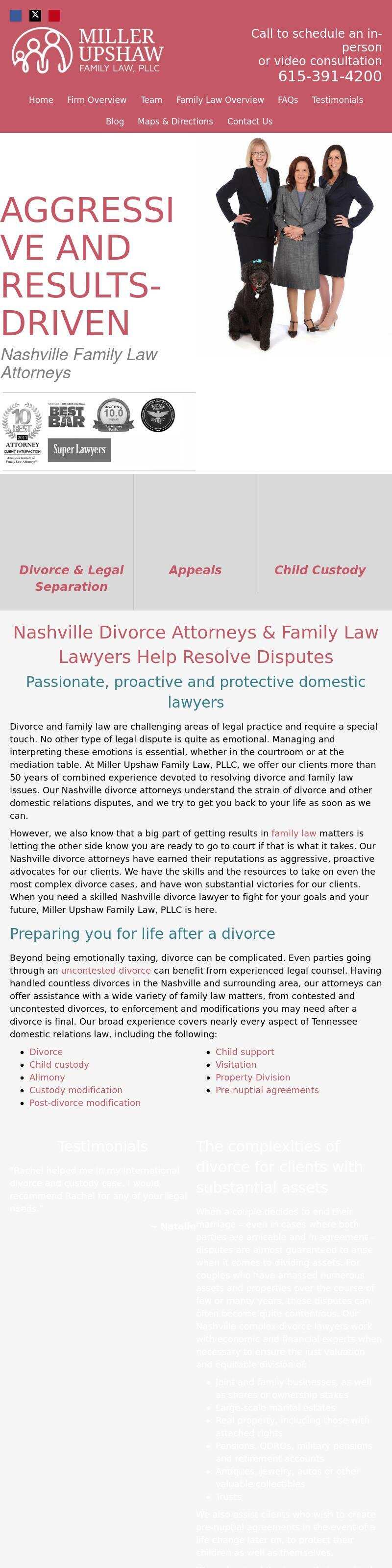 Miller Upshaw Family Law, PLLC - Nashville TN Lawyers