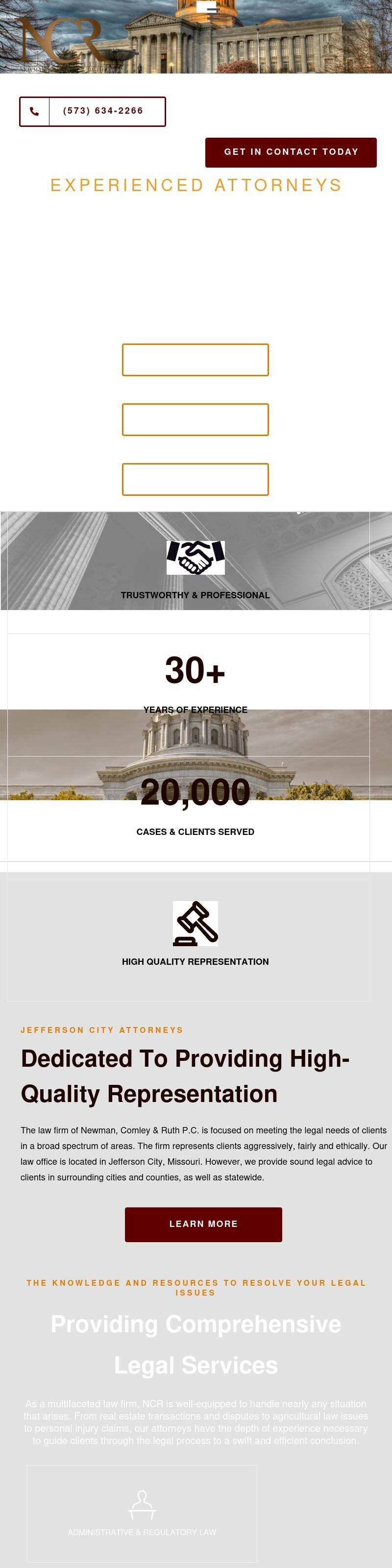Newman, Comley & Ruth P.C. - Jefferson City MO Lawyers