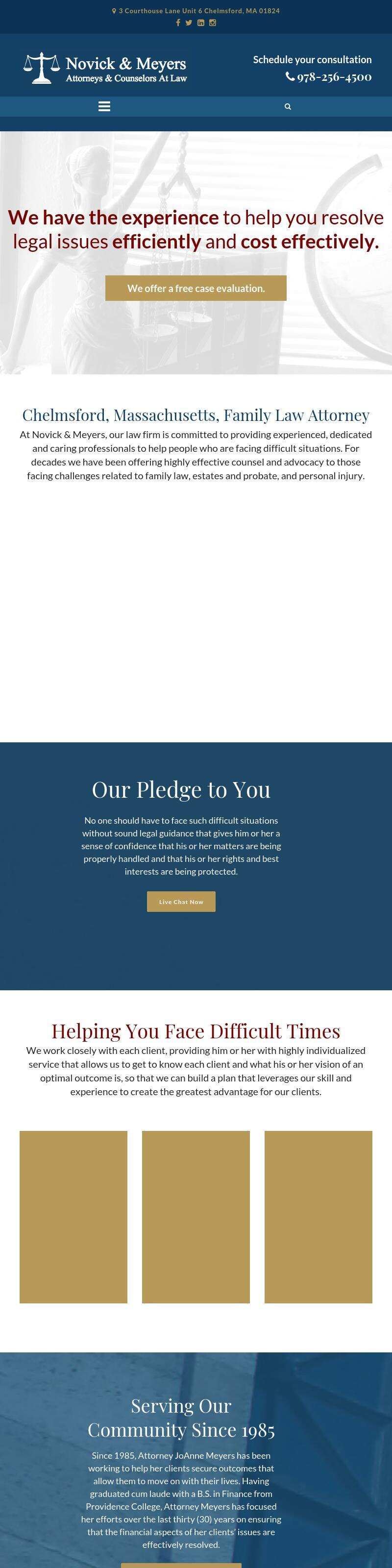 Novick & Meyers - Westford MA Lawyers
