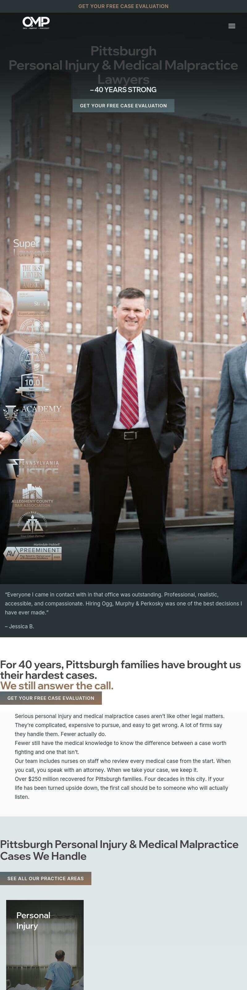 Ogg, Murphy & Perkosky P.C. - Pittsburgh PA Lawyers