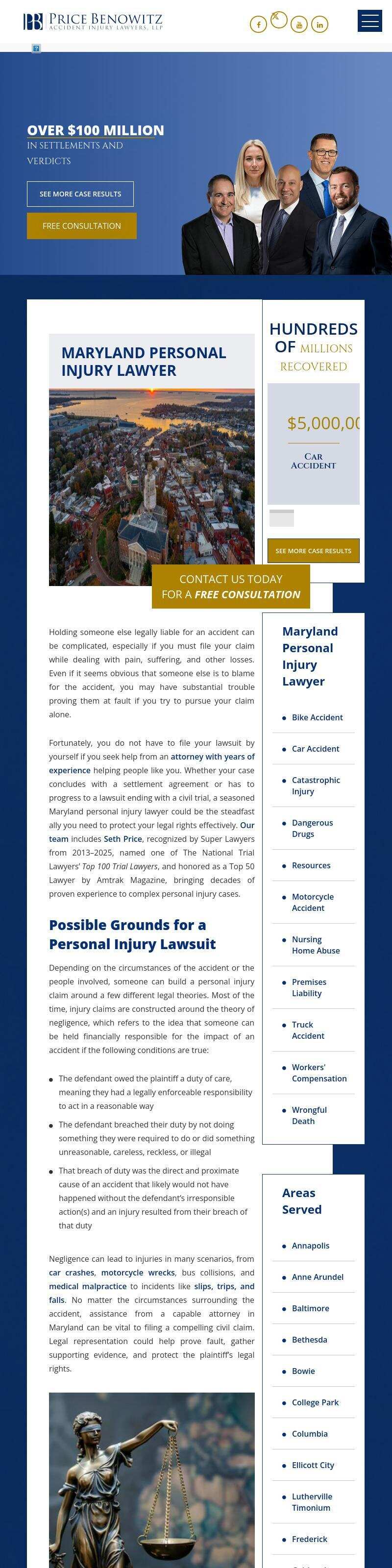 Price Benowitz, LLP - Rockville MD Lawyers