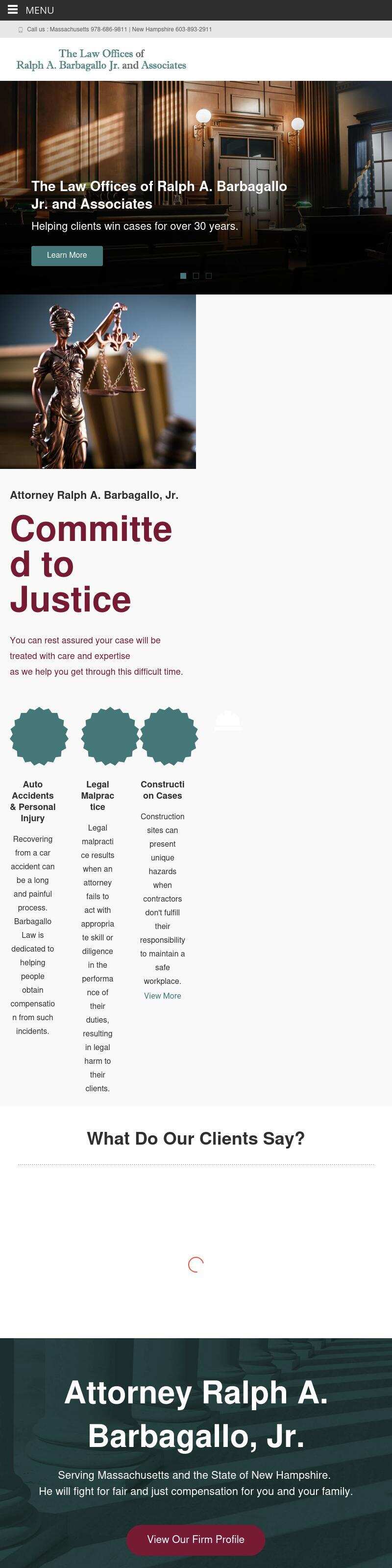 Ralph A. Barbagallo Jr. & Associates - Hampton NH Lawyers