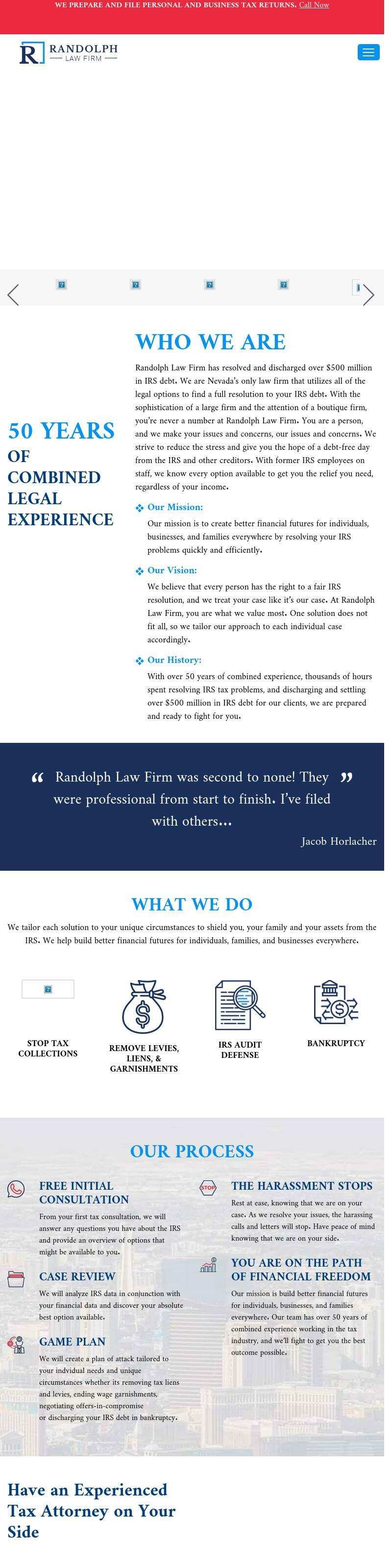 Randolph Law Firm, P.C. - Las Vegas NV Lawyers