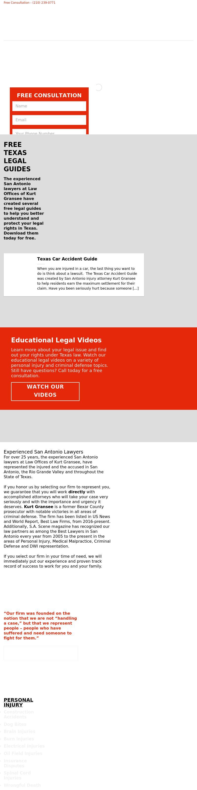 Rush & Gransee, L.C. - San Antonio TX Lawyers
