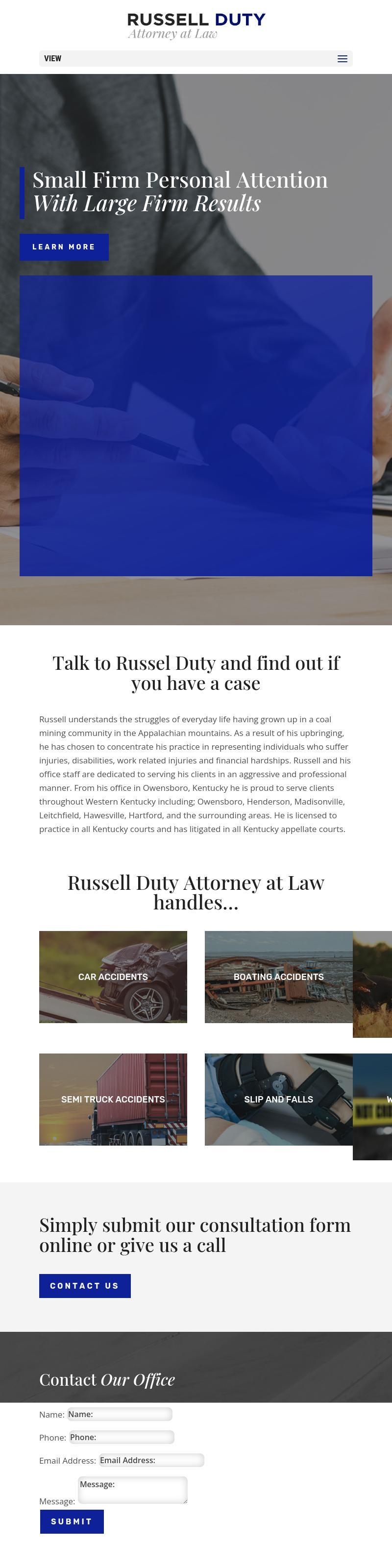 Russell Duty - Owensboro KY Lawyers