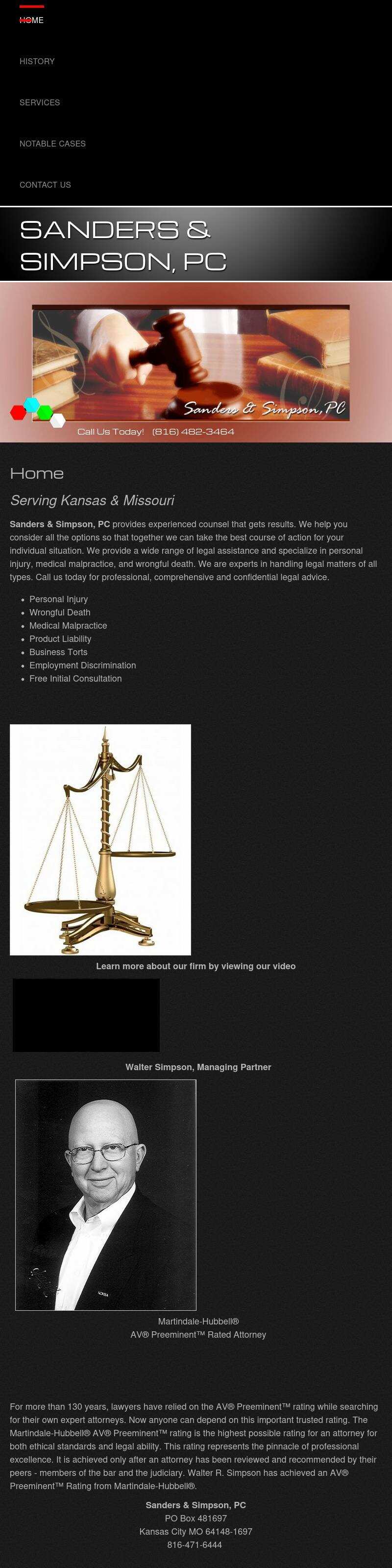 Sanders & Simpson PC - Kansas City MO Lawyers