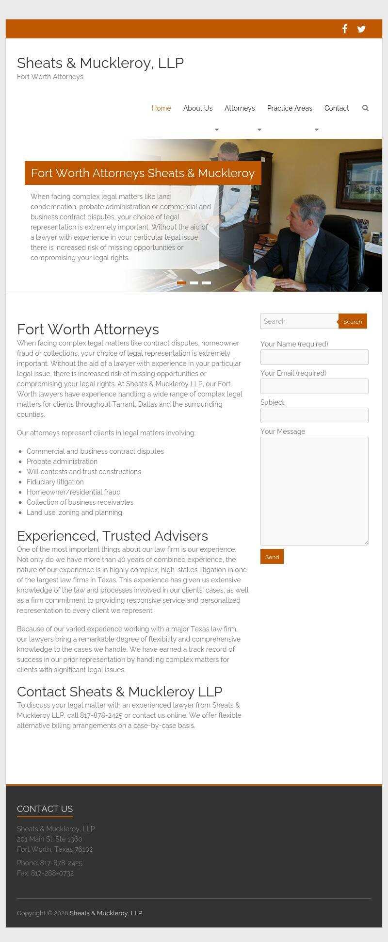 Sheats & Muckleroy LLP - Fort Worth TX Lawyers