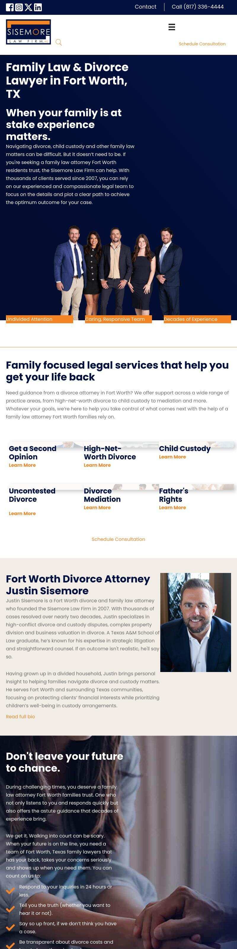 Sisemore Law Firm - Fort Worth TX Lawyers