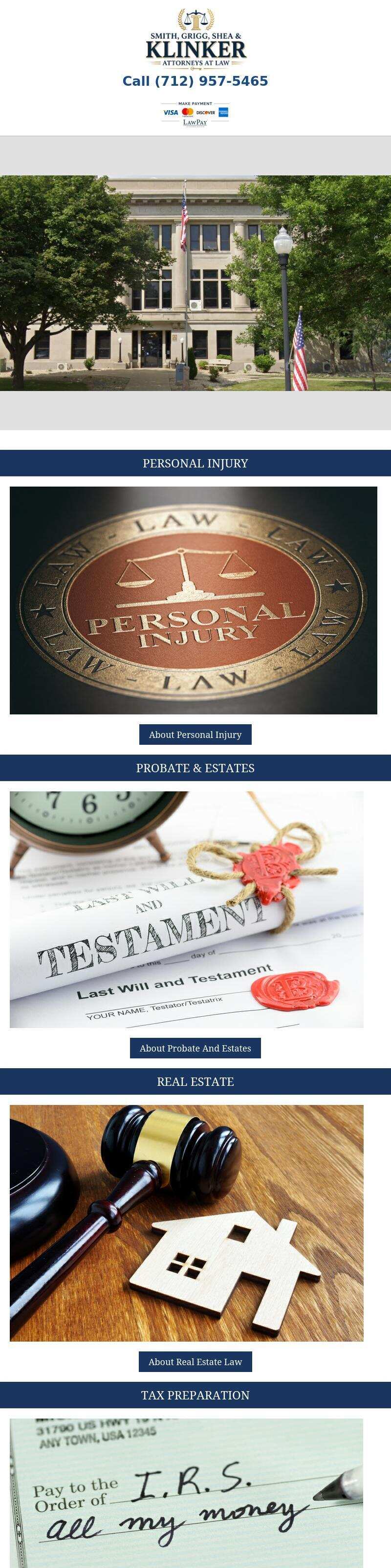 Smith, Grigg, Shea & Klinker, P.C. - Primghar IA Lawyers