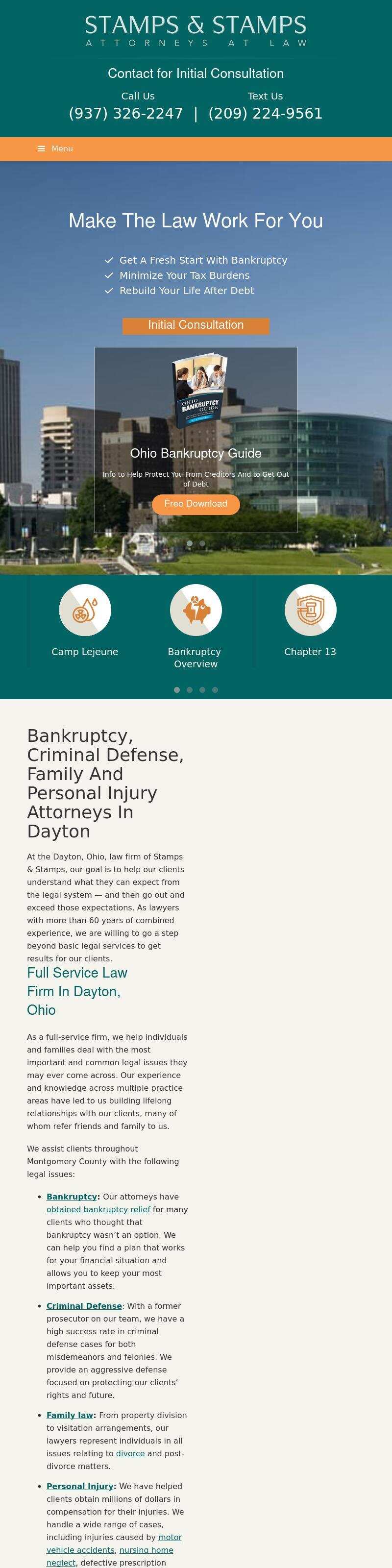 Stamps & Stamps - Dayton OH Lawyers