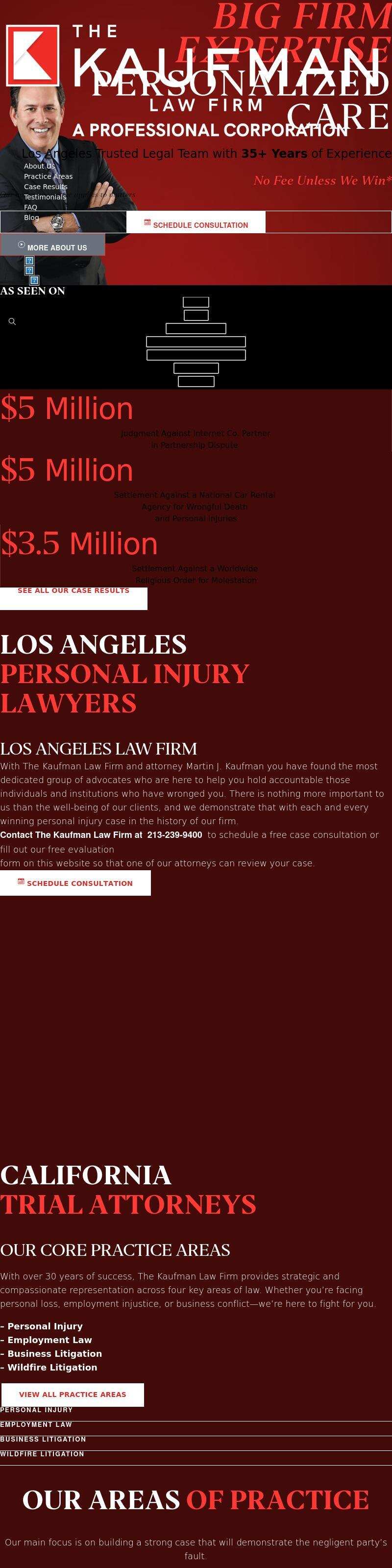 The Kaufman Law Firm, APC - Ontario CA Lawyers