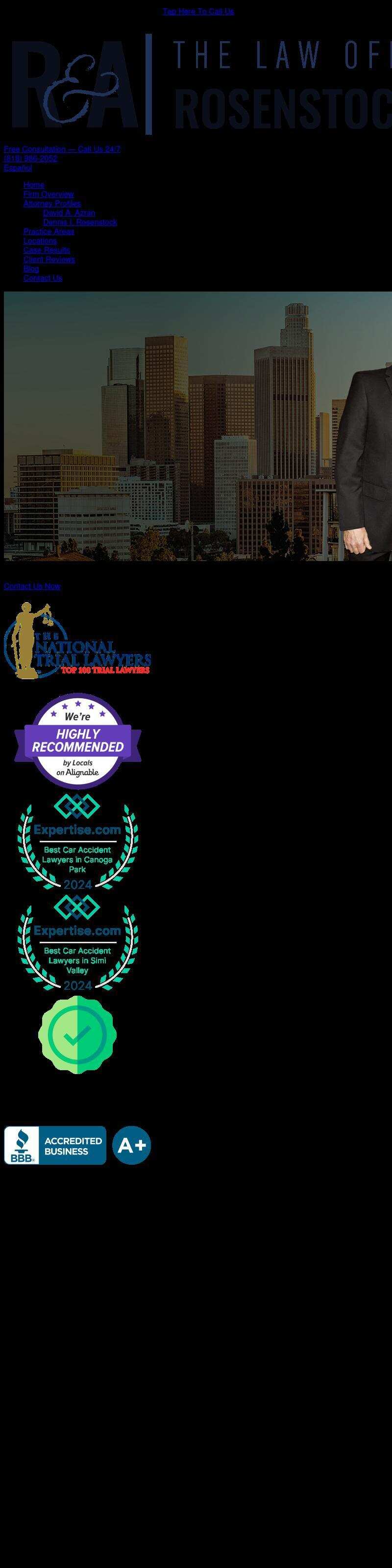 The Law Office of Rosenstock and Azran - Encino CA Lawyers