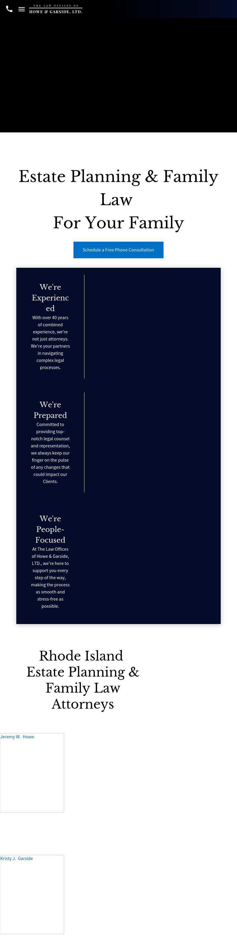 The Law Offices of Jeremy W. Howe, LTD - Newport RI Lawyers