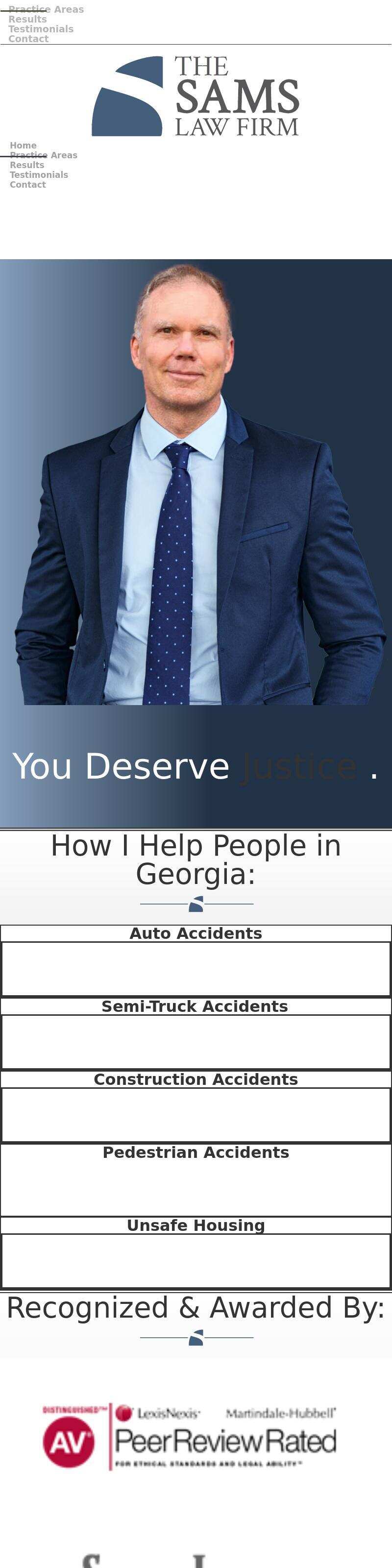 The Sams Law Firm - Atlanta GA Lawyers